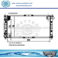 Radiateurs en plastique pour MAZDA 626/MX-6 93-97 OEM : KL20-15200E/F/G/920W8005CF/DF